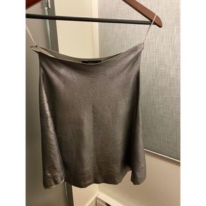 Zara knit skirt metallic